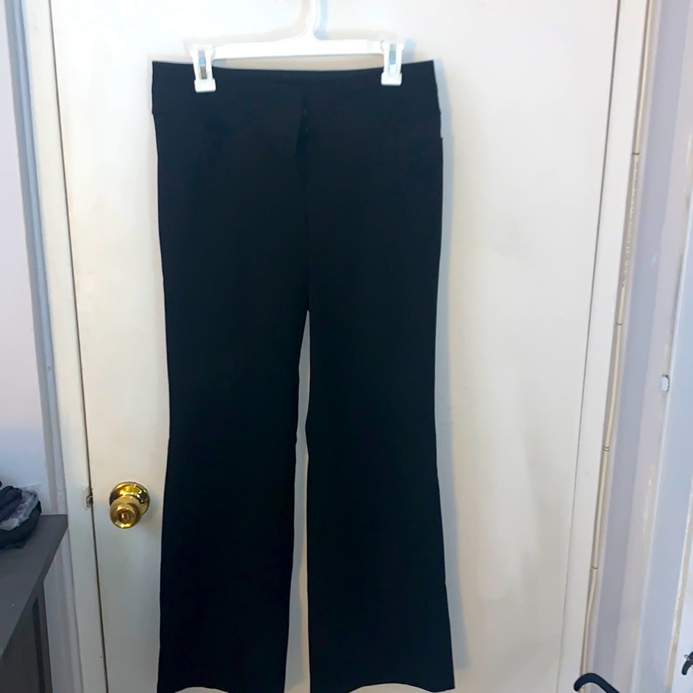 Black suit pants